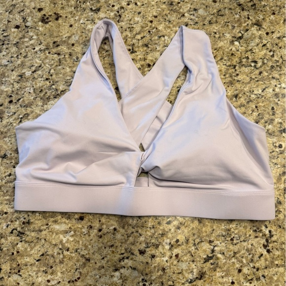 Fabletics Purple Sports Bra criss cross bra size 3XL - Picture 1 of 3